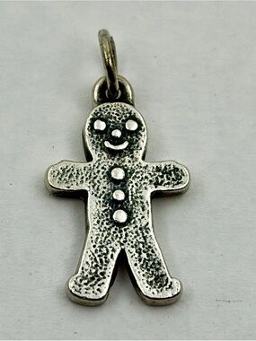 James Avery Sterling GINGERBREAD MAN Charm